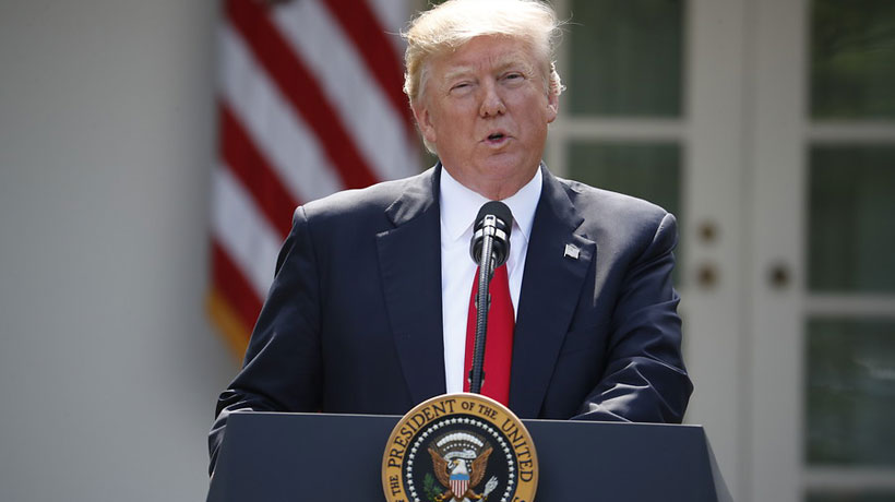 Trump anunció que EE.UU se retira del acuerdo de París por el cambio climático