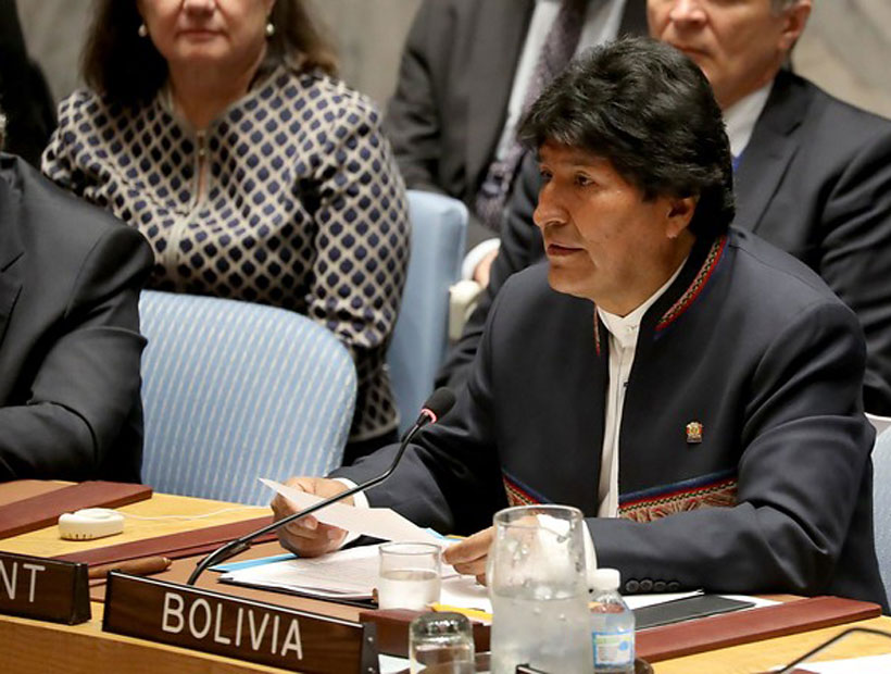 Evo Morales no se aguantó y tuiteó sobre Chile