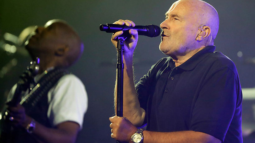 Phil Collins suspende conciertos tras caerse en un hotel
