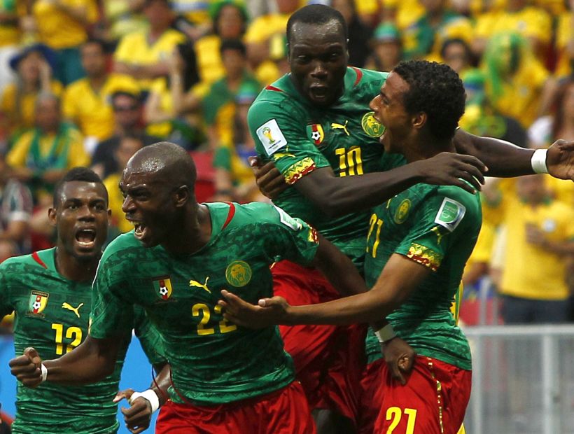 Camerún venció a Marruecos por 1-0 a ocho días del debut con Chile en la Confederaciones