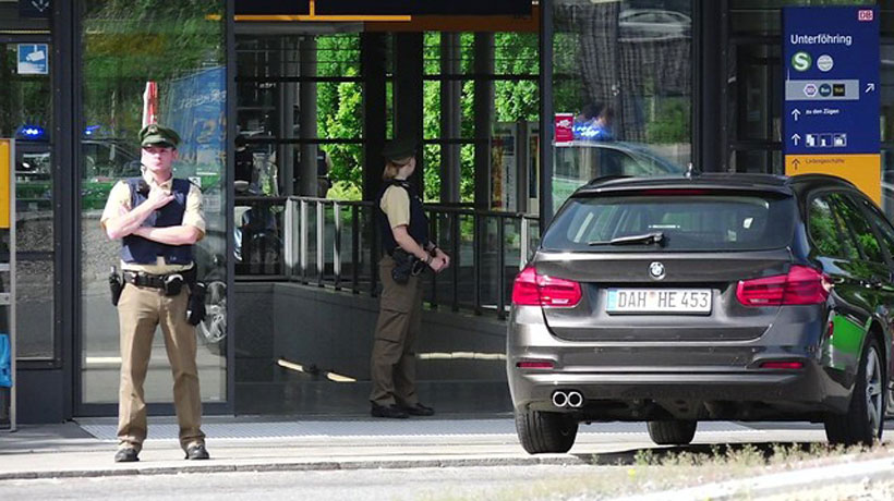 Un hombre le sacó el arma a un policía y baleó a varias personas en Múnich