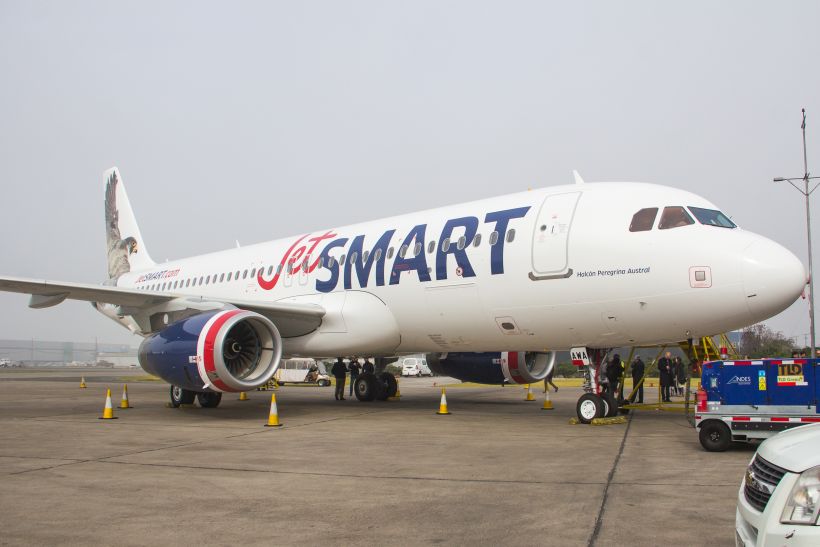 JetSMART presentó el primer avión de su flota a meses de iniciar sus vuelos
