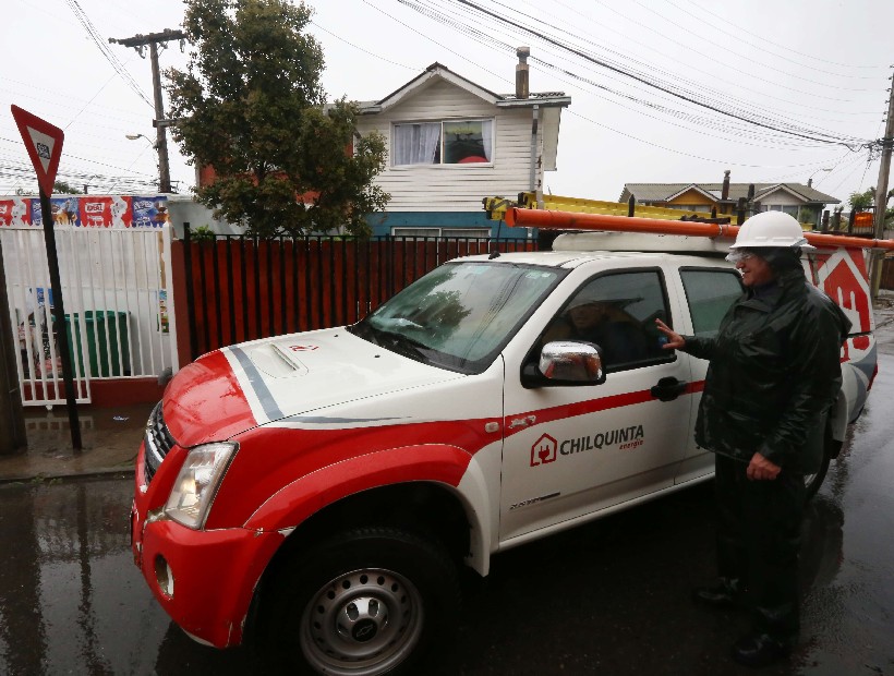 Chilquinta informó que se espera que la energía sea repuesta en gran