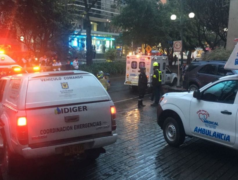 Colombia: al menos hay 11 heridos por explosión en un centro comercial de Bogotá