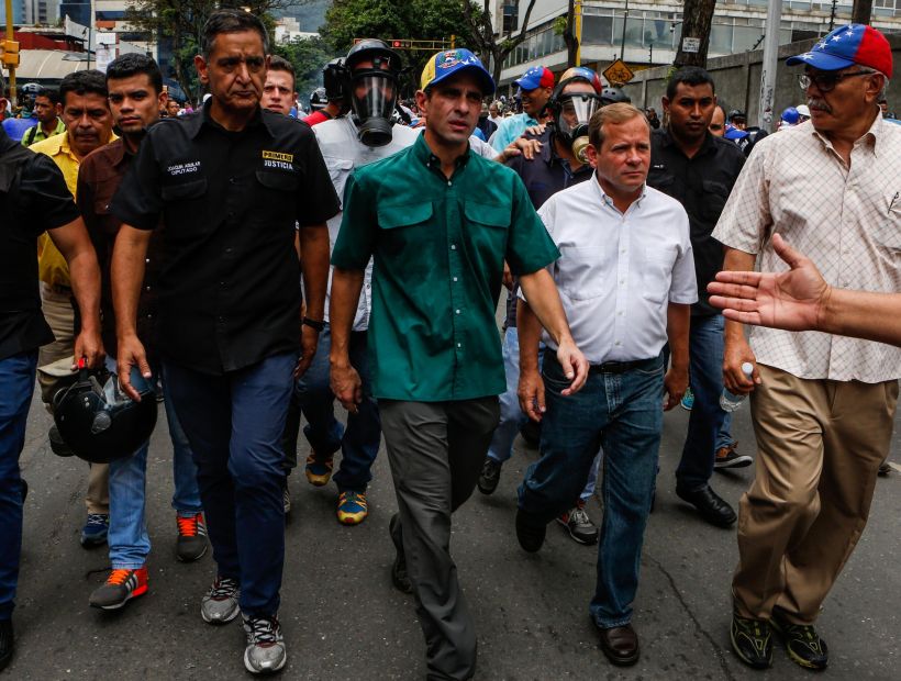 Venezuela: Capriles denunció al gobierno que planea realizar allanamientos para evitar marchas