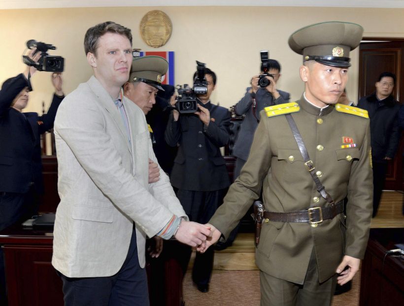 Murió el estudiante estadounidense que cayó en coma preso en Corea del Norte
