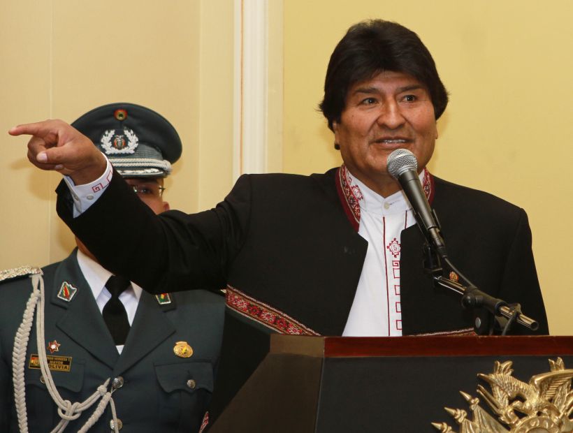 Morales dijo que la condena contra los bolivianos los hace 