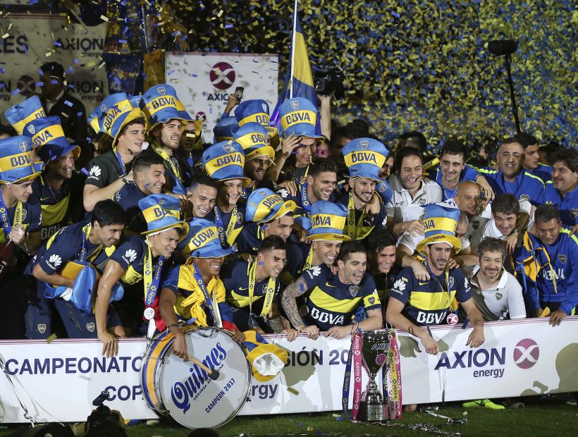 Boca Juniors celebró su título con una victoria ante Unión por 2-1