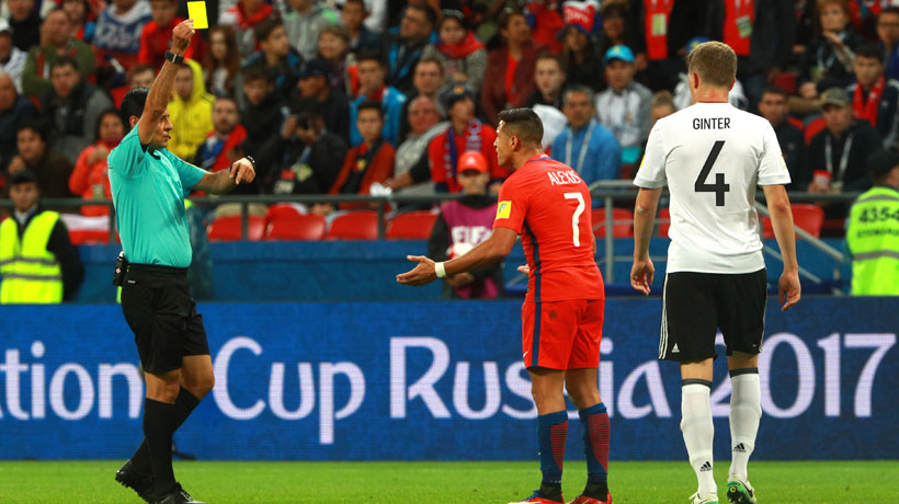 Arbitro de Chile vs. Portugal será el mismo que dirigió a la Roja ante Alemania