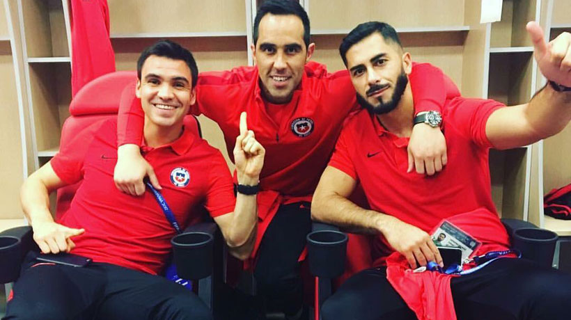 Bravo celebró su gran jornada con Herrera y Toselli: 