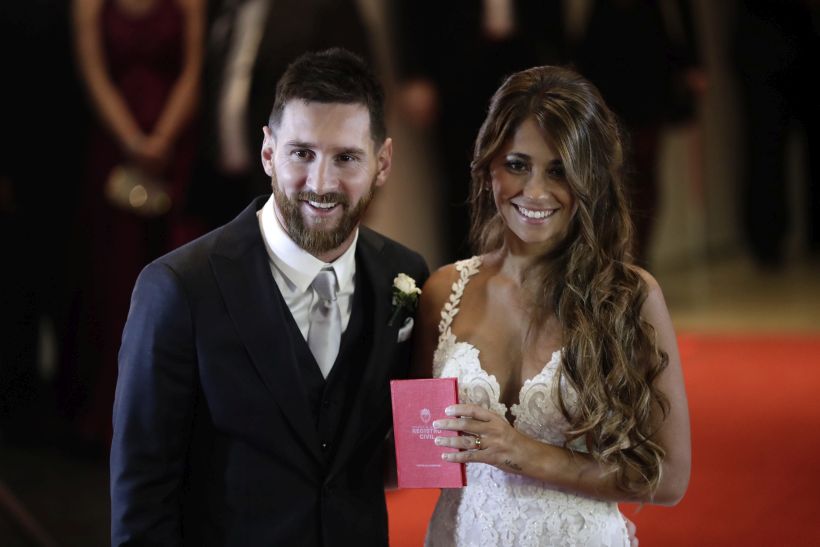 El detalle que usó la novia de Messi y nadie vio