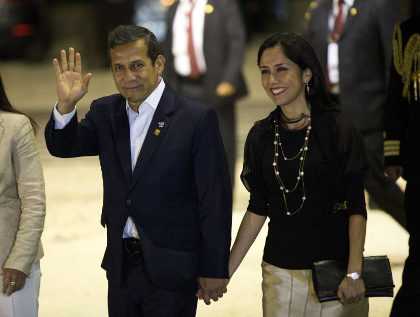 Fiscalía de Perú pide cárcel para Ollanta Humala y su esposa