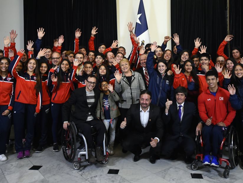 En La Moneda se realizó el lanzamiento oficial de los II Juegos Suramericanos de la Juventud