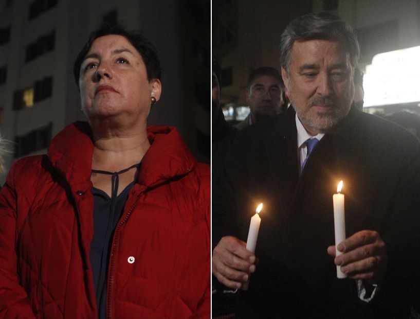 Beatriz Sánchez y Alejandro Guillier participaron en velatón tras freno al proyecto de aborto en tres causales