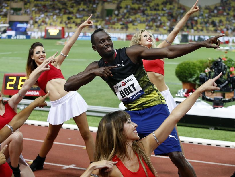 Usain Bolt ganó los 100 metros en su última carrera de la Liga Diamante