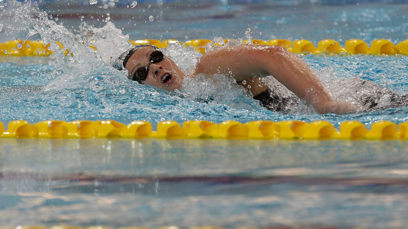 Kristel Köbrich clasificó a la final de los 1.500 metros libres en el mundial de natación