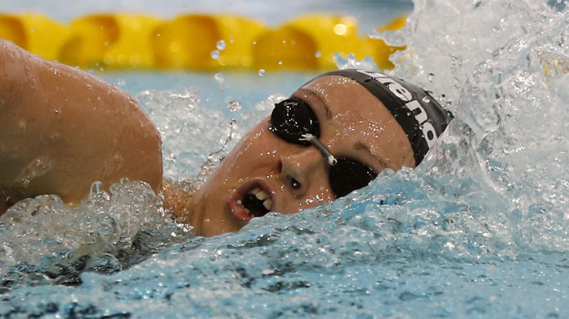 Kristel Köbrich finalizó sexta en la final de los 1.500 metros libres en el mundial de natación