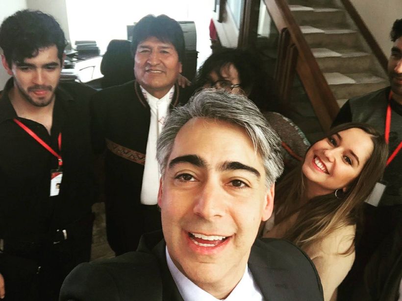 ME-O se reunió con Evo Morales en Bolivia y rechazó críticas de Piñera