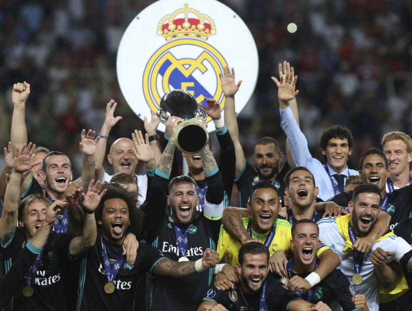 Real Madrid venció al Manchester United y es campeón de la Supercopa de Europa