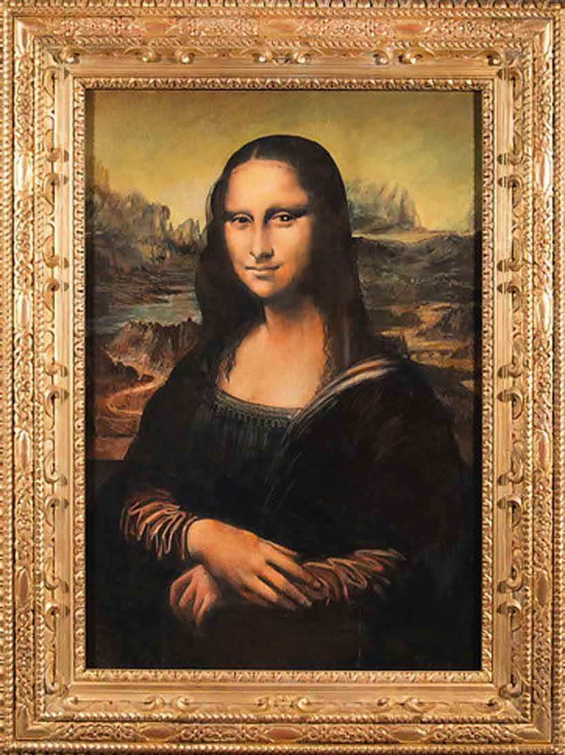 Sale a la venta una réplica falsificada de la Mona Lisa