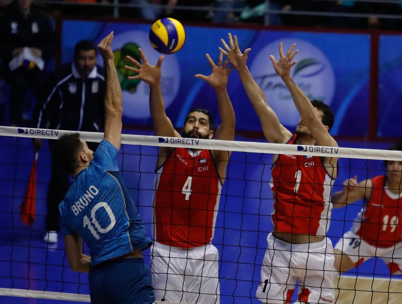 Sudamericano Masculino de Vóleibol: Chile cae ante Argentina y remata cuarto