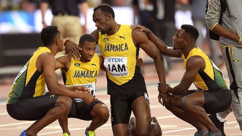 Su lesión fue solo un calambre: Usain Bolt tras la derrota le mandó 