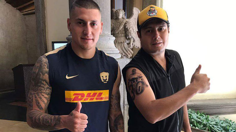 Hincha de Pumas se tatuó al Nico Castillo