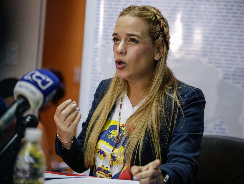 Venezuela: procesarán a Lilian Tintori tras decomiso de dinero