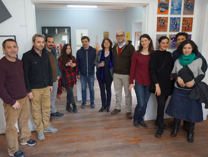 Diferentes artistas apoyaron la candidatura de Fernando Atria para diputado
