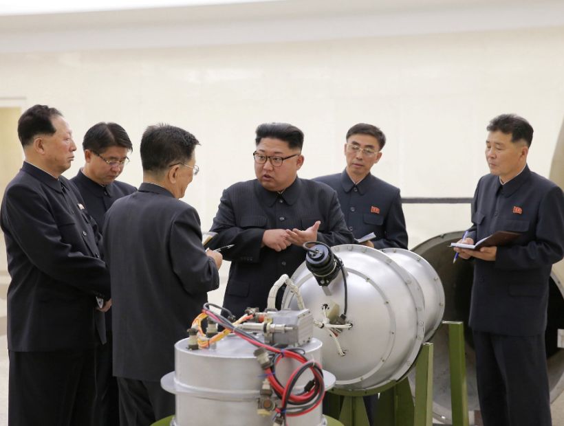 Corea del Norte informó que desarrolla una bomba de hidrógeno 