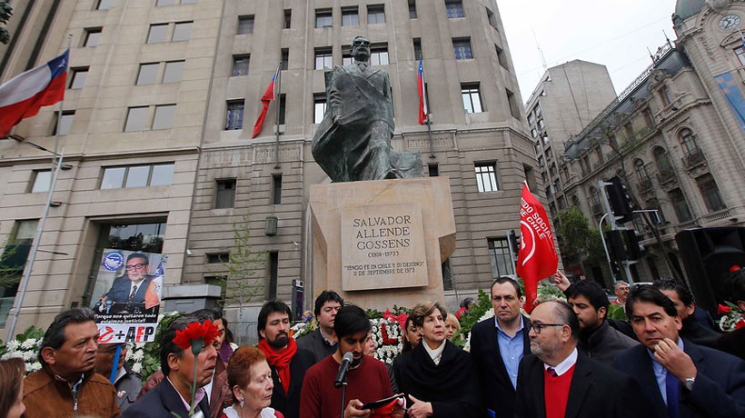 Bachelet inaugurará placa con último discurso del ex presidente Allende