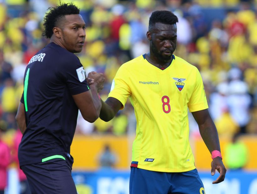 Felipe Caicedo renunció a selección ecuatoriana a menos de un mes del partido ante Chile