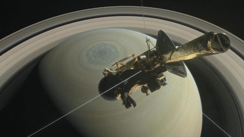 Tras 20 años de viaje la sonda espacial Cassini se desintegró en Saturno