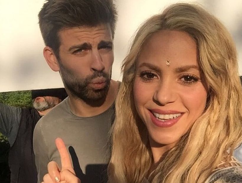 Piqué usó una foto familiar para desmentir su supuesta separación con Shakira