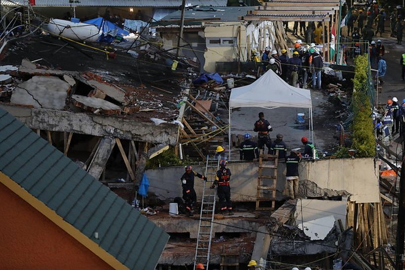 Mediante la Cruz Roja de Chile podrás ayudar a los damnificados por el terremoto de México