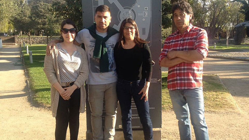 David Pizarro visitó el Parque por la Paz y ex centro de detención Villa Grimaldi
