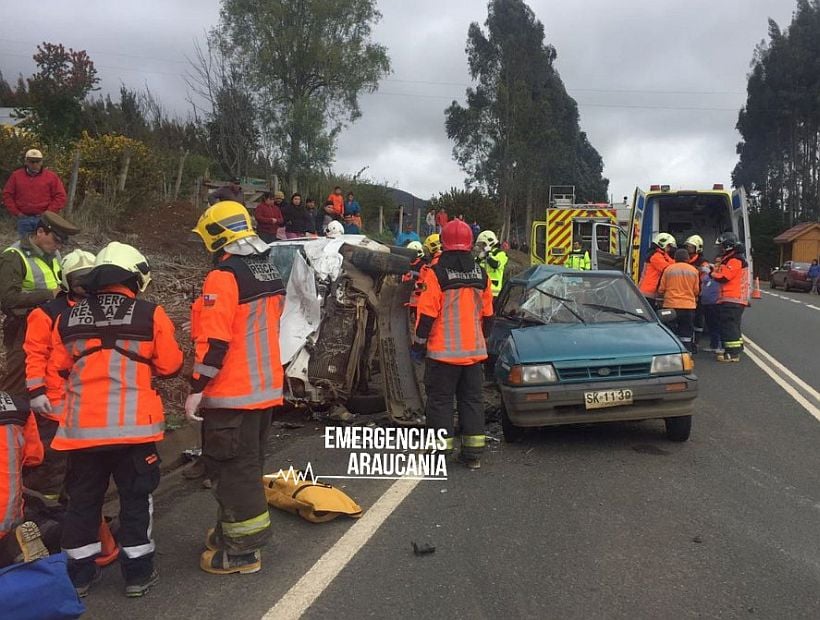 Choque Dejó Una Persona Fallecida Y Dos Heridos En Toltén 2070