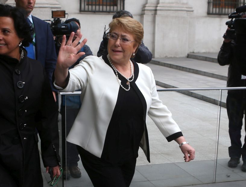 Bachelet y el partido ante Ecuador: 