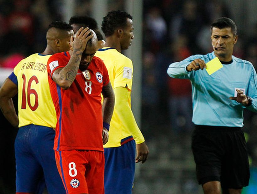 ANFP apelará a la amarilla de Arturo Vidal para que juegue ante Brasil
