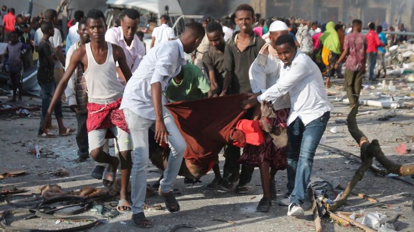 [FOTOS] Somalia sufrió el peor atentado de su historia: 215 muertos y 350 heridos