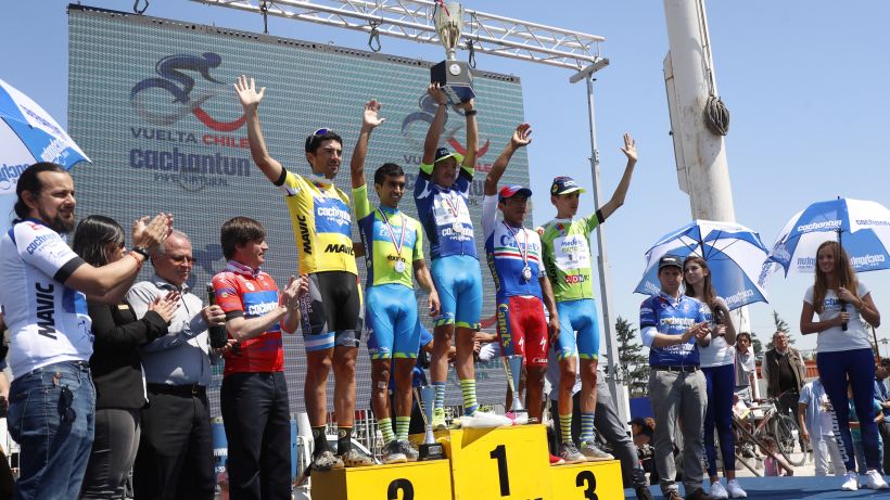 Ciclismo: Colombiano Nicolás Paredes se coronó campeón de la Vuelta de Chile