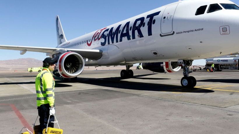 JetSmart realiza oferta con pasajes desde $1.000 para vuelos entre noviembre y abril