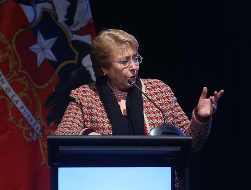 Bachelet destacó la ley de etiquetado de alimentos en la OMS: 