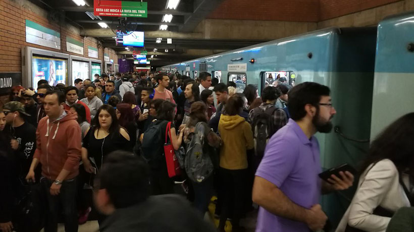 Metro anunció investigación por interrupción en la Línea 5