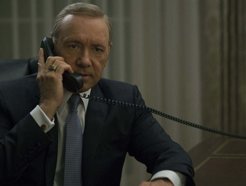 Netflix suspendió rodaje de House of Cards tras escándalo de Kevin Spacey