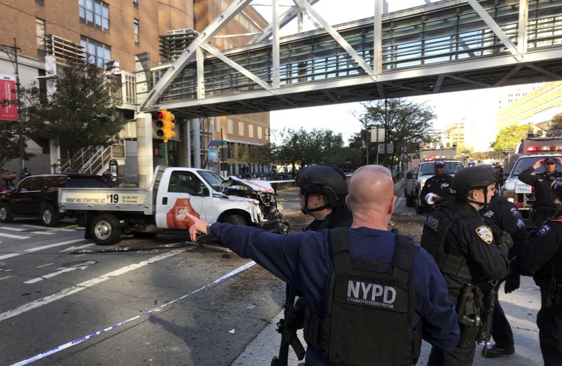 Videos registraron al protagonista del ataque de Nueva York intentando escapar