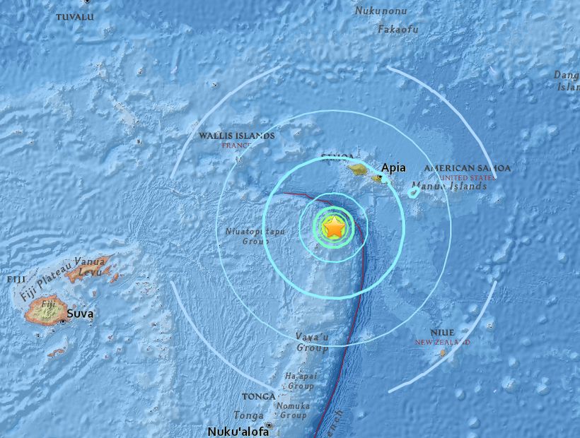 Terremoto 6,8° Richter en islas Tonga: Shoa descartó tsunami en Chile