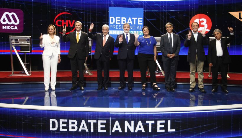 Los candidatos presidenciales se enfrentarán hoy en el debate Anatel
