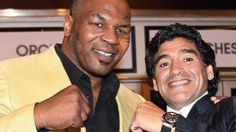 Maradona en llamas contra Chile por rechazo a ingreso de Tyson: 