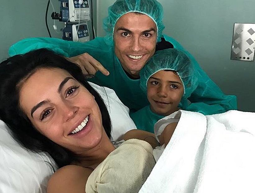 Nació la hija de Cristiano Ronaldo